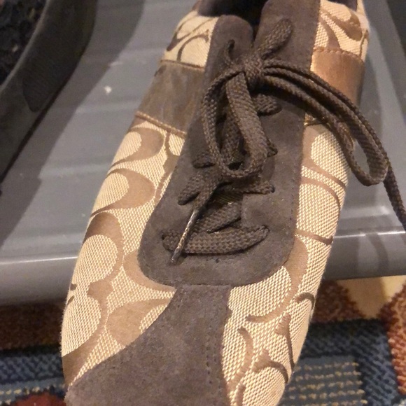 👟Coach brown espadrilles - Picture 2 of 3